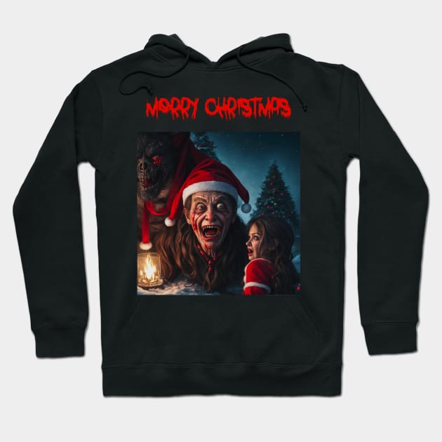 Merry christmas Hoodie by Brothers Monster